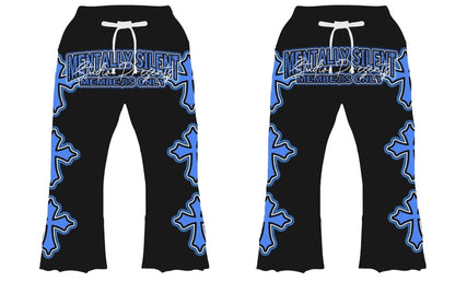 MS Members Only Cropped Hoodie & Stacked sweats set